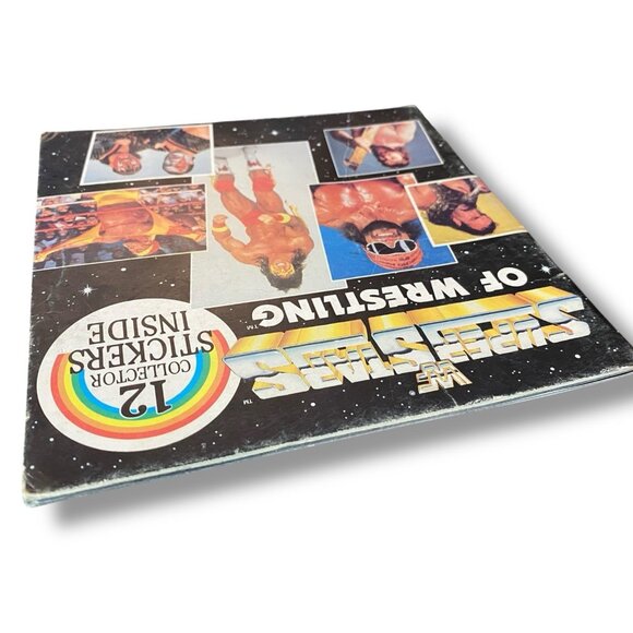 WWF Superstars Of Wrestling 1989 Sticker Book W/ 12 Collector Stickers Intact - Picture 6 of 8